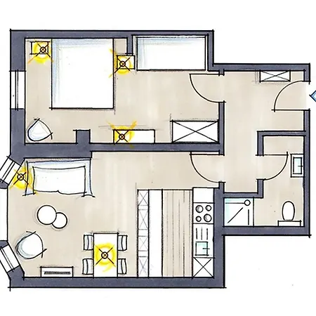 Gut Kattenhoehlen Apartamento